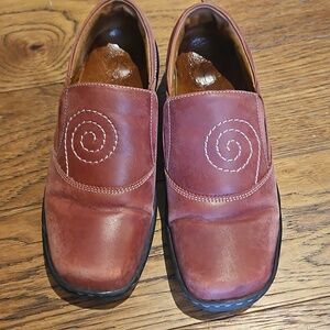 Josef Seibel Women's Slip-On Loafers in Burgundy